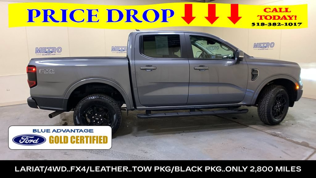 Certified 2025 Ford Ranger Lariat w/ FX4 Off-Road Package AWD/4WD image 2