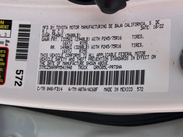 Used 2023 Toyota Tacoma SR AWD/4WD image 35