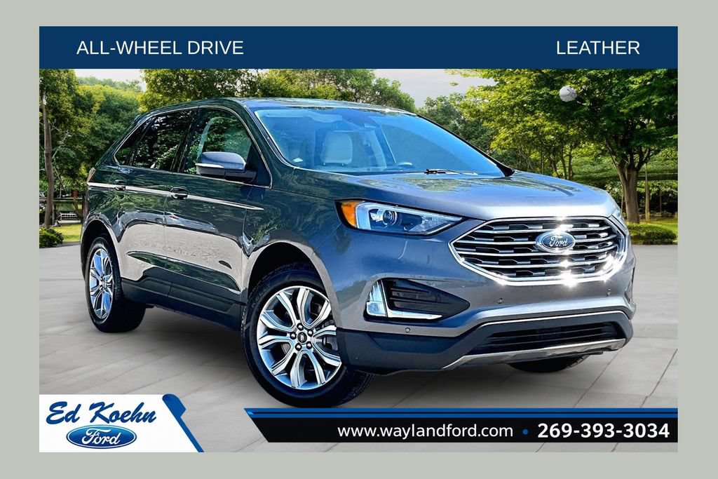 Certified 2023 Ford Edge Titanium w/ Cargo Accessory Package AWD/4WD image 1