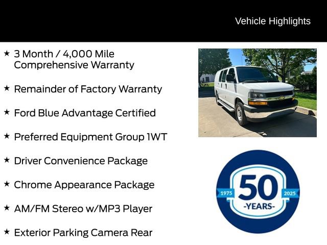 Used 2024 Chevrolet Express 2500 w/ Driver Convenience Package RWD image 6