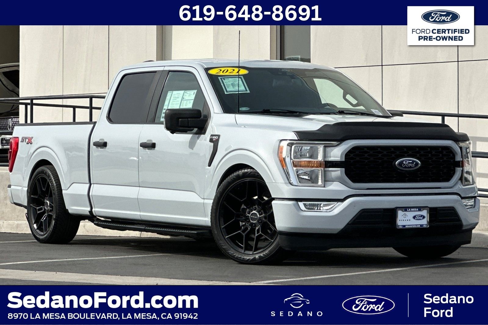 Certified 2021 Ford F150 XL w/ STX Appearance Package