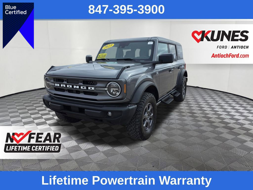 Certified 2023 Ford Bronco Big Bend