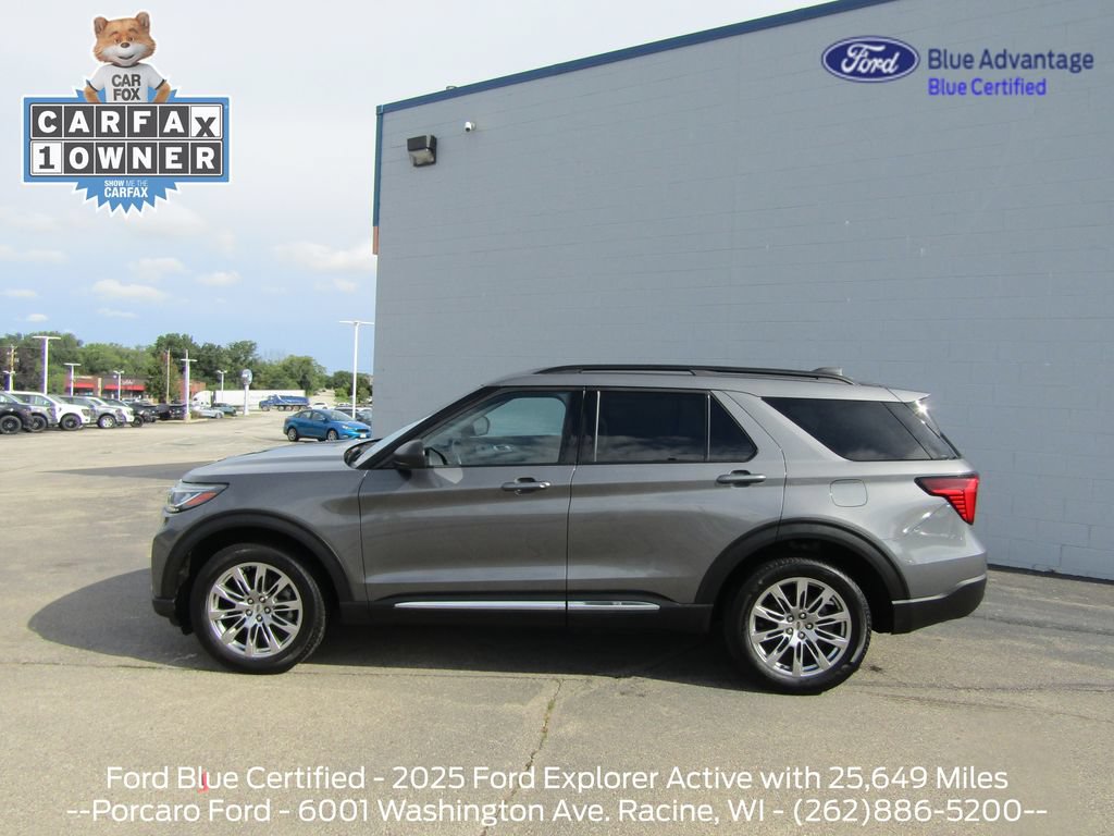 Certified 2025 Ford Explorer Active w/ Active Comfort Package AWD/4WD image 2