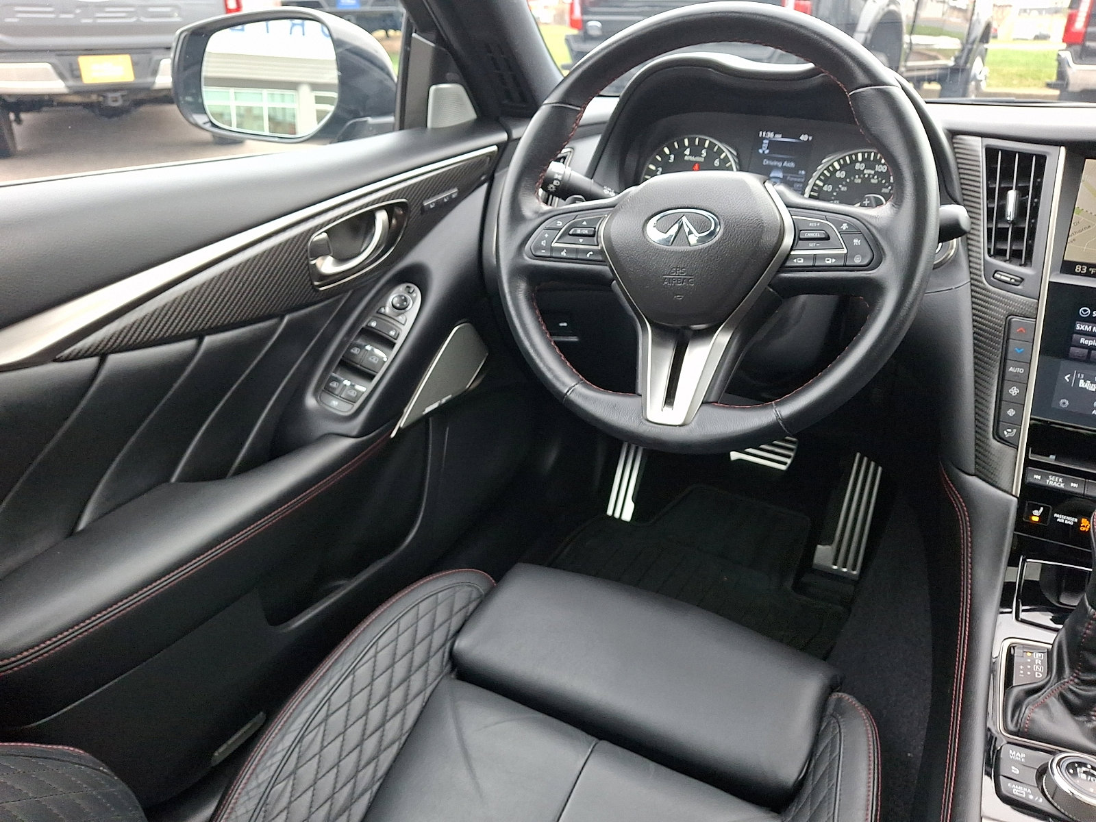 Used 2021 INFINITI Q50 Red Sport 400 w/ All Weather Package image 14