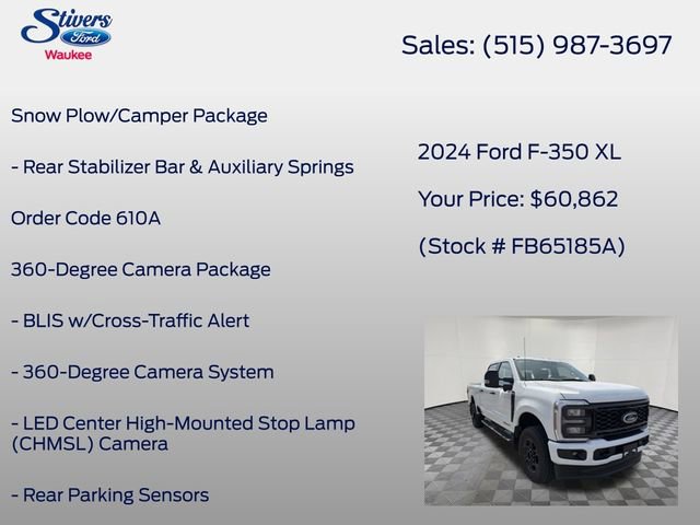 Certified 2024 Ford F350 XL w/ STX Appearance Package image 21