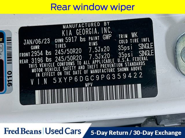 Used 2023 Kia Telluride S w/ S Sunroof Package image 39