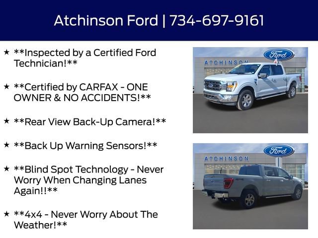 Certified 2023 Ford F150 XLT w/ Equipment Group 302A High image 7
