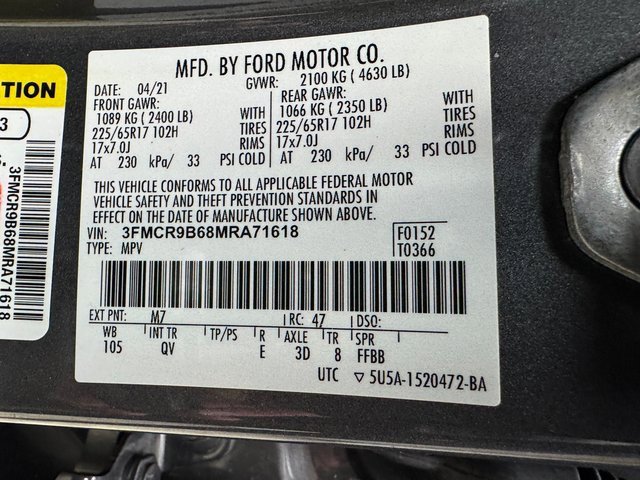 Certified 2021 Ford Bronco Sport Big Bend image 30