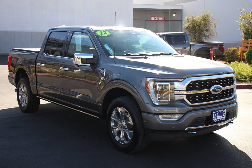 Certified 2022 Ford F150 Platinum w/ Equipment Group 701A High AWD/4WD image 11