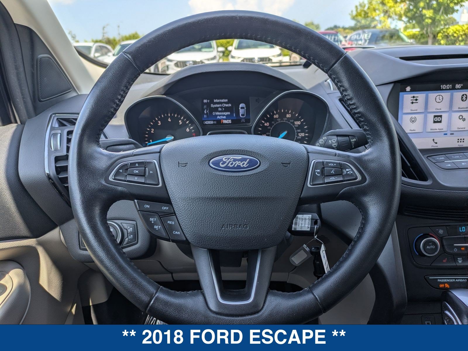 Certified 2018 Ford Escape SEL FWD image 27