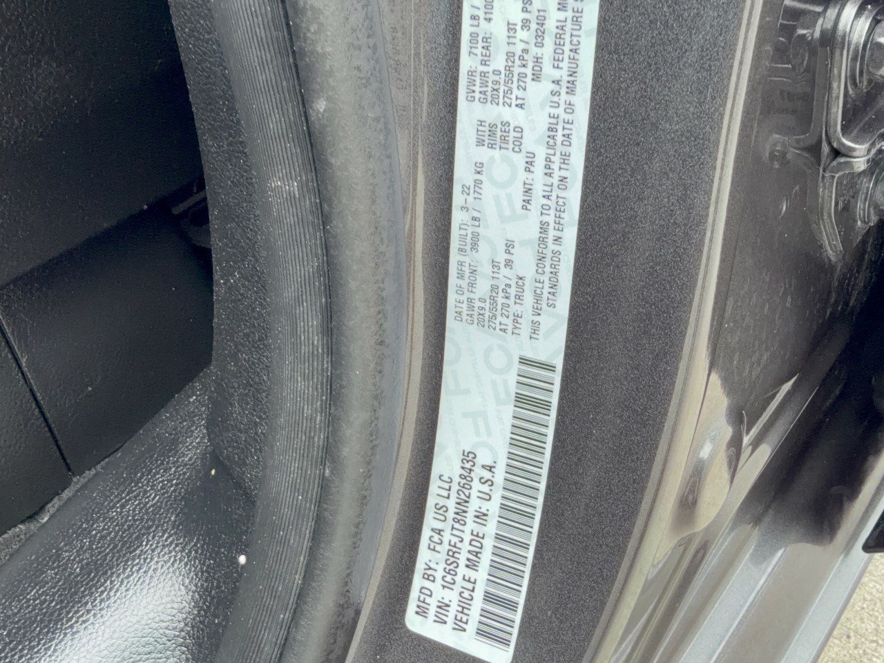 Used 2022 RAM 1500 Laramie AWD/4WD image 31