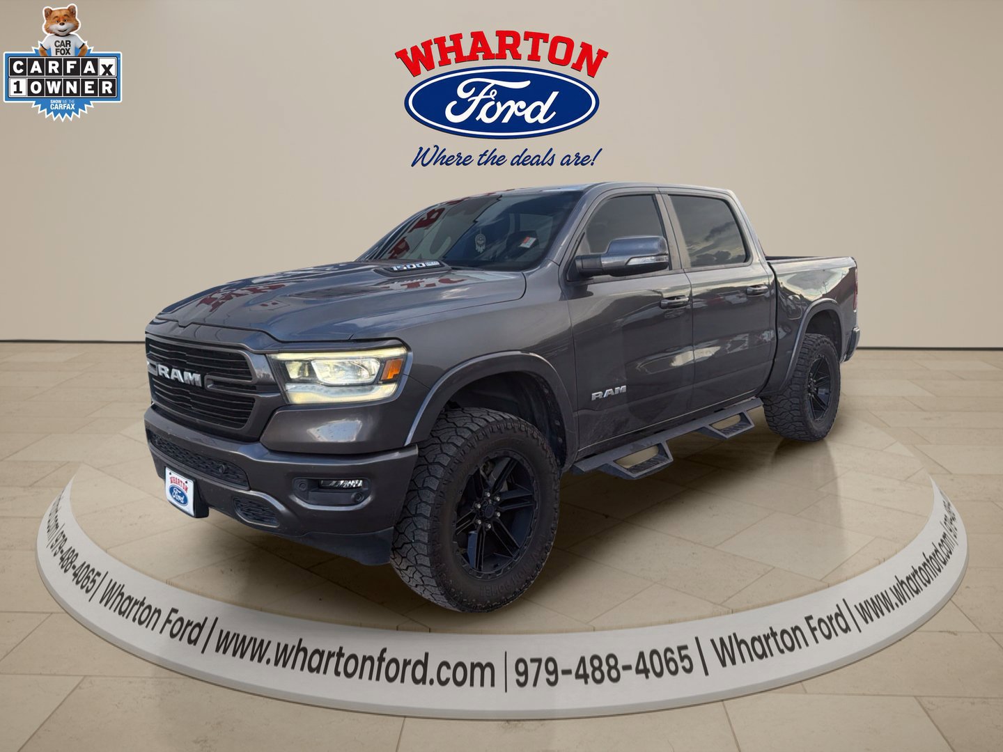 Used 2021 RAM 1500 Laramie w/ Sport Appearance Package AWD/4WD image 1