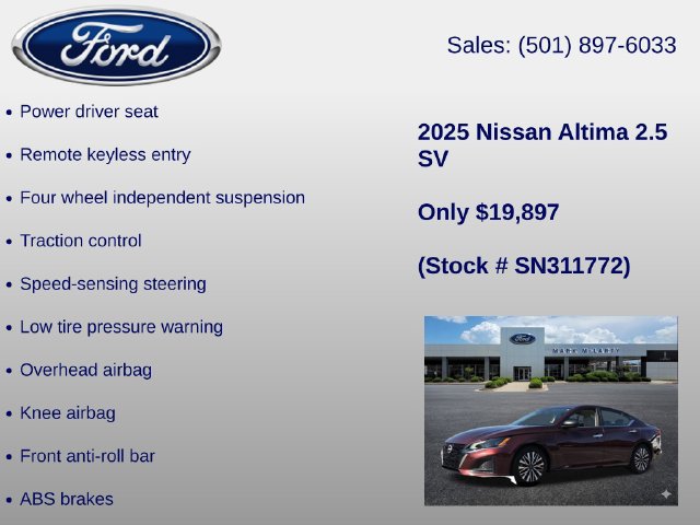 Used 2025 Nissan Altima 2.5 SV FWD image 12