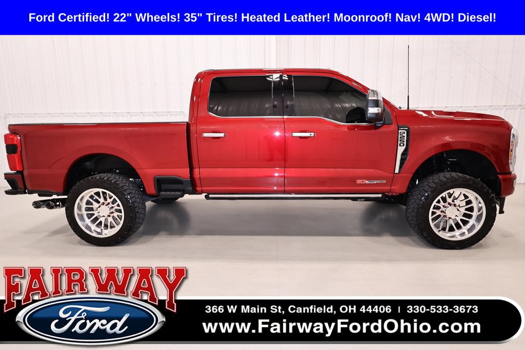 Certified 2024 Ford F250 Limited w/ FX4 Off-Road Package AWD/4WD image 1