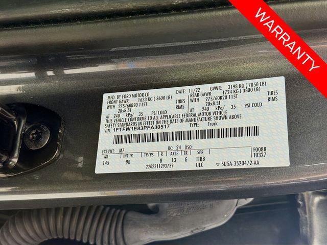 Certified 2023 Ford F150 Platinum w/ Equipment Group 701A High AWD/4WD image 35