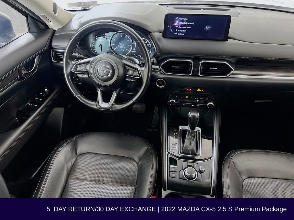 Used 2022 MAZDA CX-5 AWD 2.5 S w/ Premium Package image 30