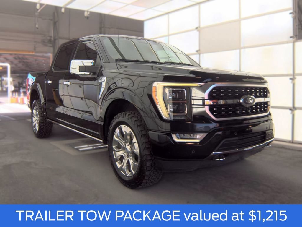 Certified 2022 Ford F150 Platinum w/ Trailer Tow Package AWD/4WD image 3
