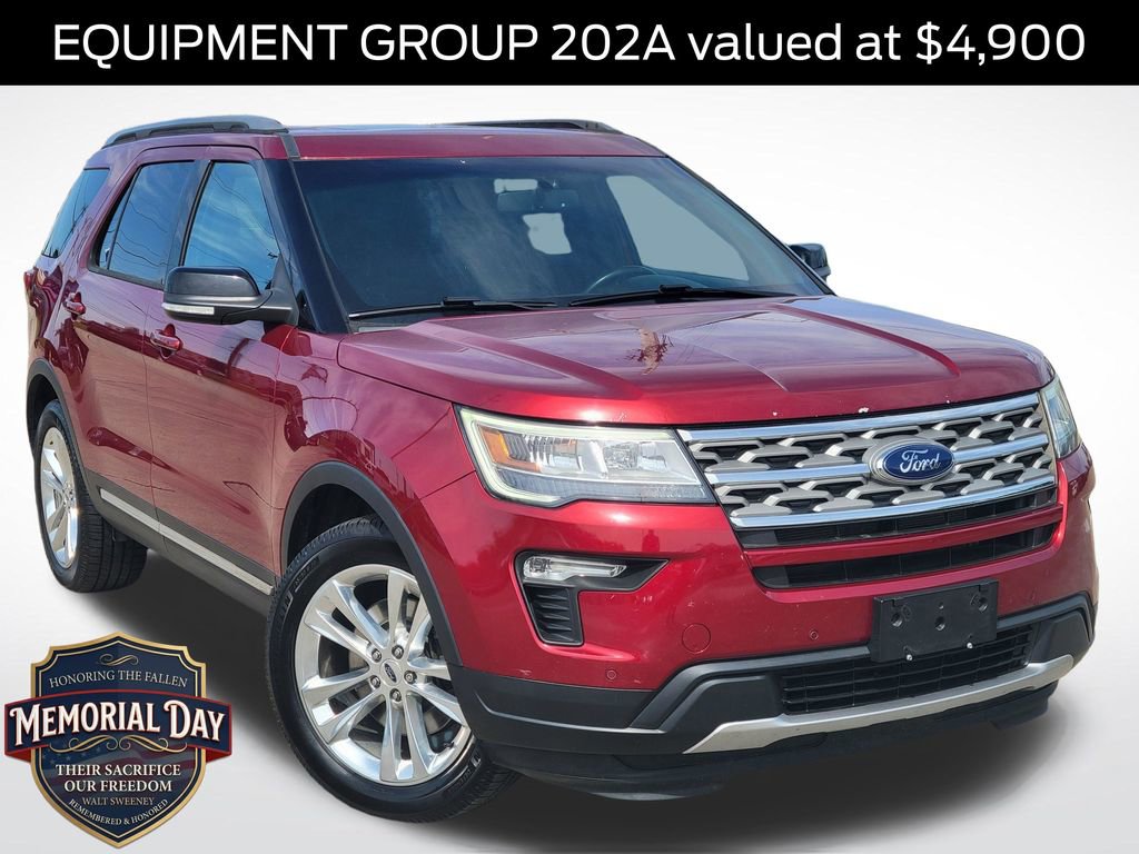Certified 2018 Ford Explorer XLT w/ Equipment Group 202A