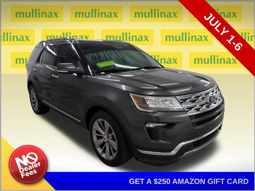 Certified 2018 Ford Explorer Limited
