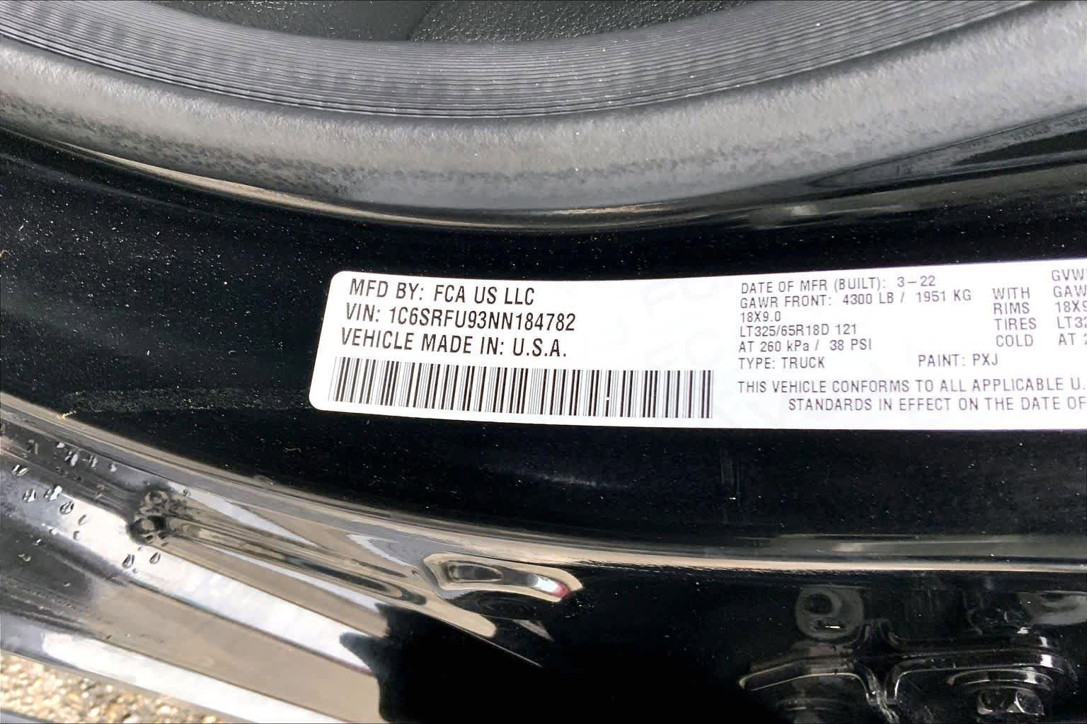 Used 2022 RAM 1500 TRX w/ TRX Level 2 Equipment Group AWD/4WD image 45