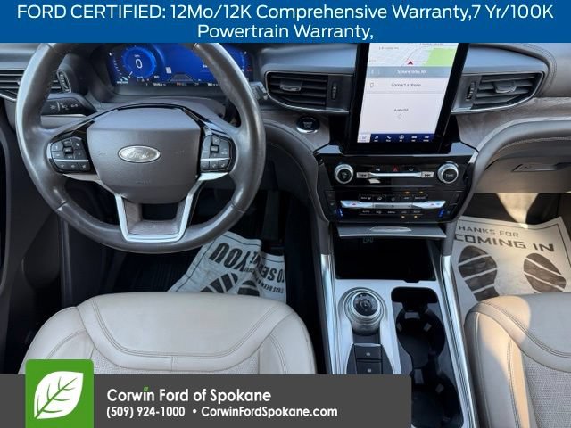 Certified 2022 Ford Explorer Platinum w/ Equipment Group 601A AWD/4WD image 4