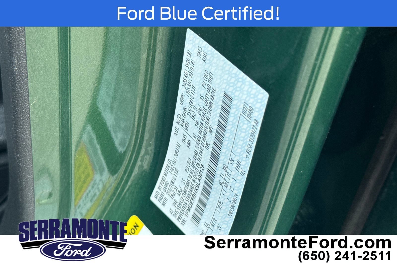 Certified 2025 Ford Bronco Outer Banks AWD/4WD image 32