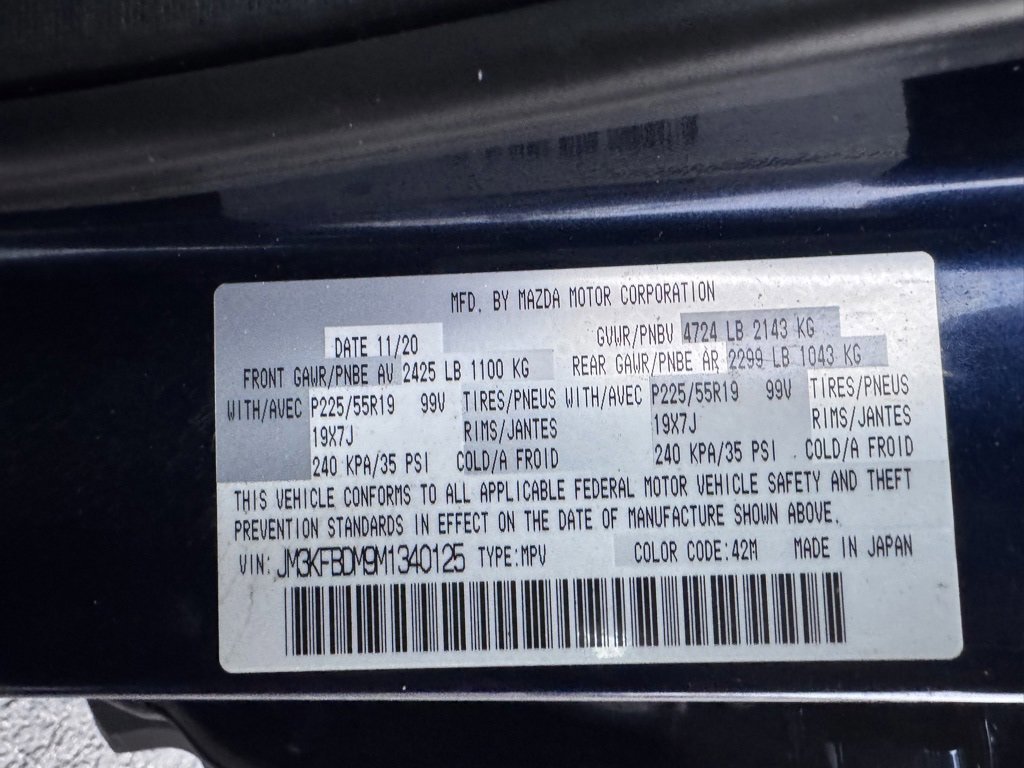 Used 2021 MAZDA CX-5 Grand Touring w/ GT Premium Package image 45