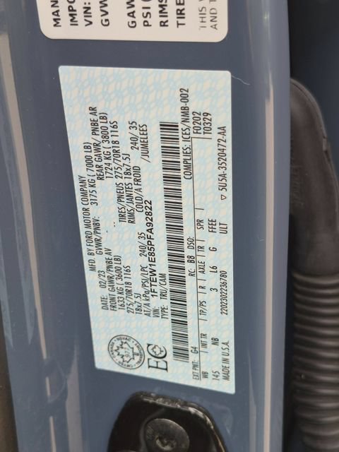 Certified 2023 Ford F150 Tremor w/ Equipment Group 402A High AWD/4WD image 33