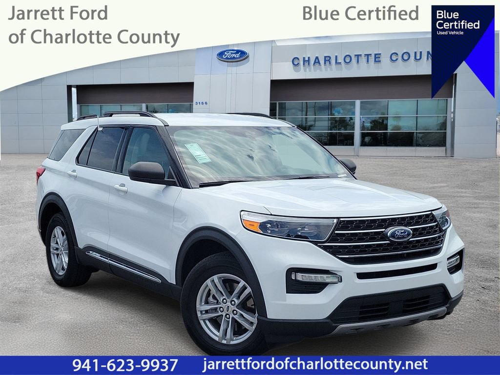 Certified 2021 Ford Explorer XLT w/ Equipment Group 202A AWD/4WD image 1
