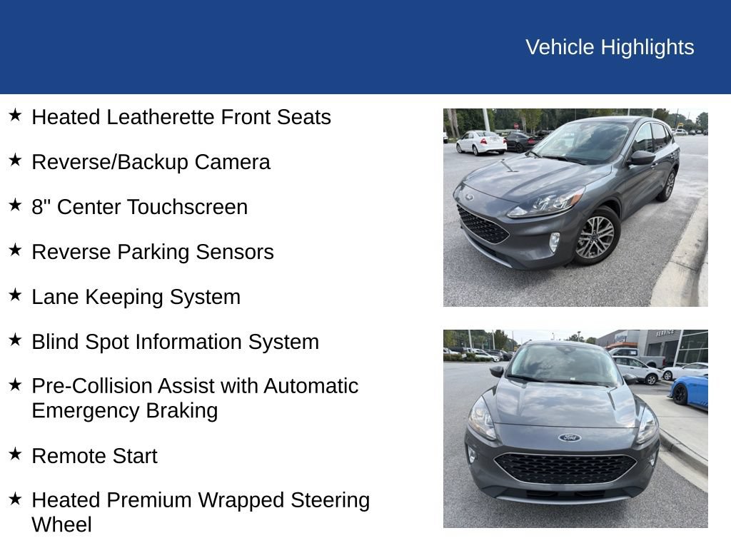 Certified 2022 Ford Escape SEL FWD image 4