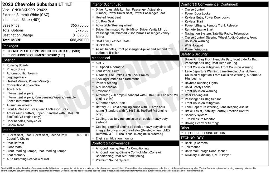 Used 2023 Chevrolet Suburban LT image 27