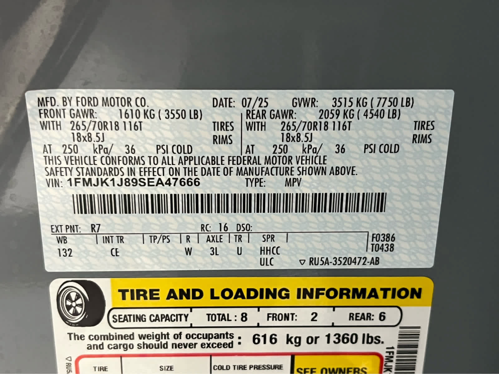 Certified 2025 Ford Expedition Max Active AWD/4WD image 33