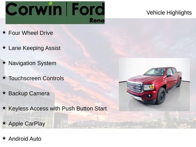 Used 2018 GMC Canyon SLT w/ Driver Alert Package AWD/4WD image 8