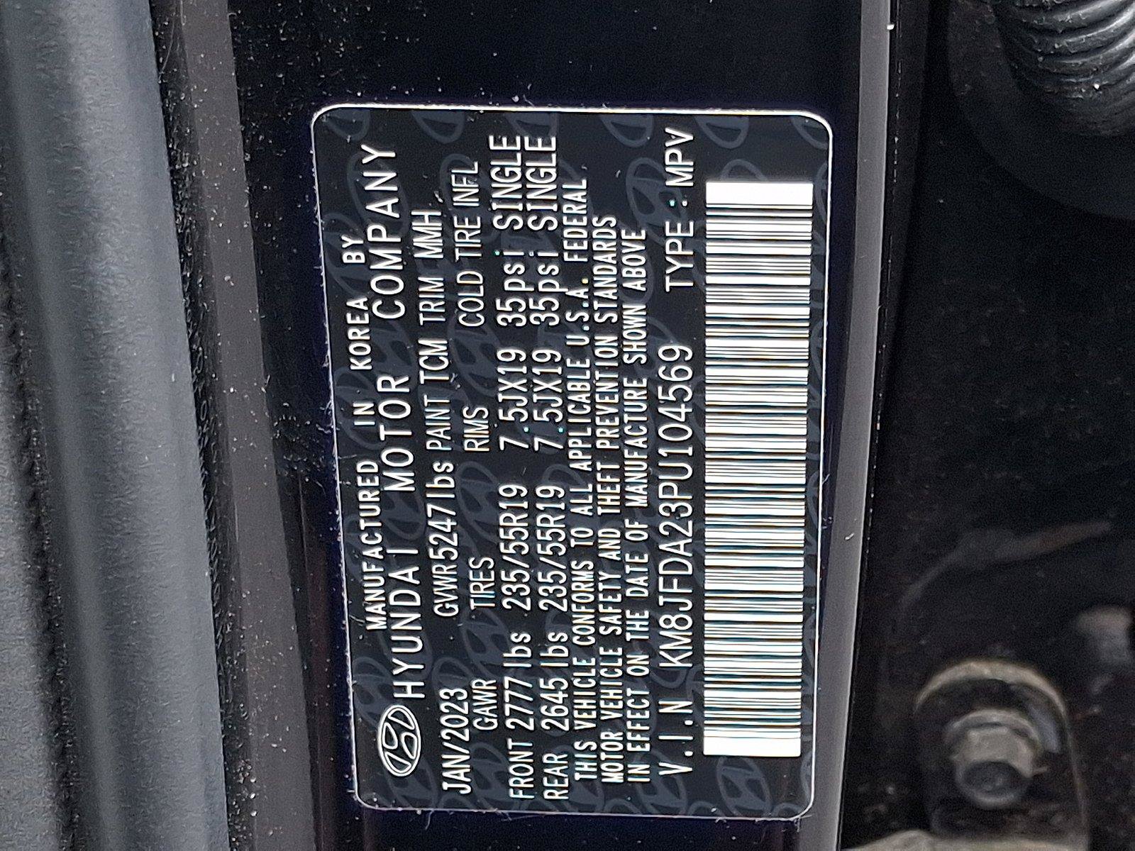 Used 2023 Hyundai Tucson Limited AWD/4WD image 24