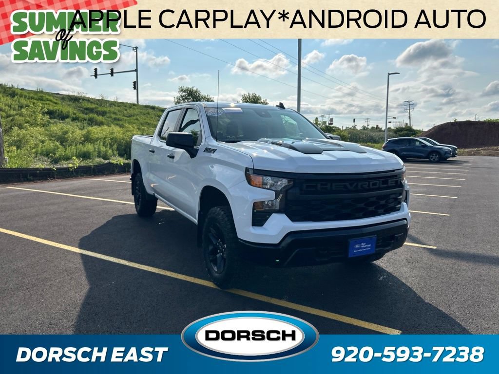 Used 2025 Chevrolet Silverado 1500 Custom Trail Boss w/ Dark Appearance Package AWD/4WD image 4