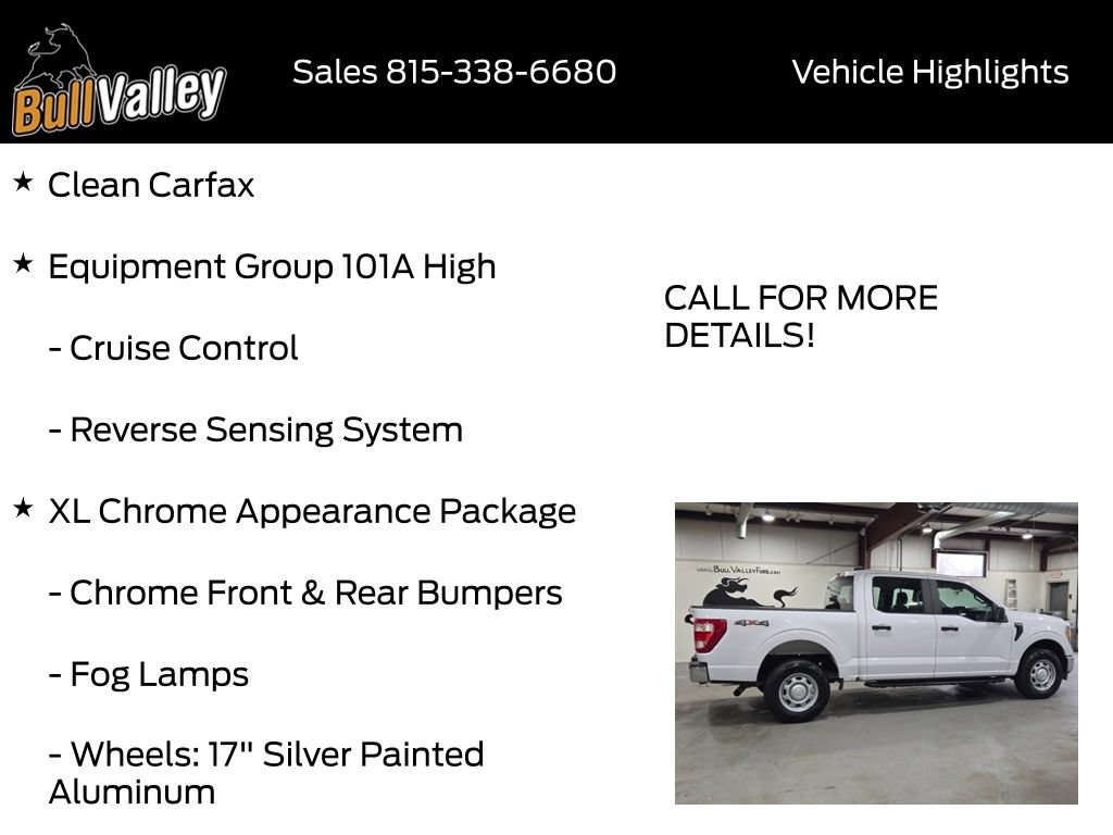 Certified 2021 Ford F150 XL w/ Equipment Group 101A High AWD/4WD image 9
