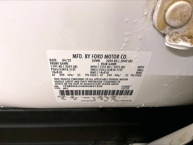 Certified 2022 Ford Explorer Timberline AWD/4WD image 33