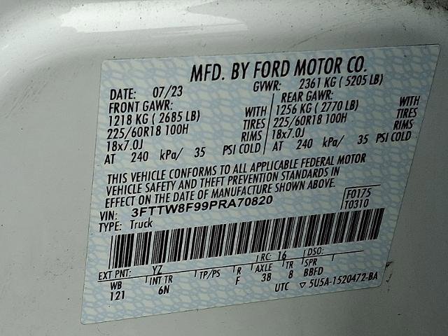 Certified 2023 Ford Maverick Lariat w/ Lariat Luxury Package image 28