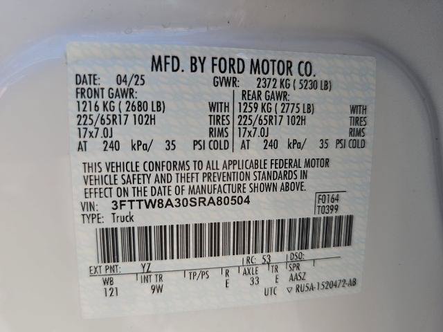Certified 2025 Ford Maverick XL FWD image 35