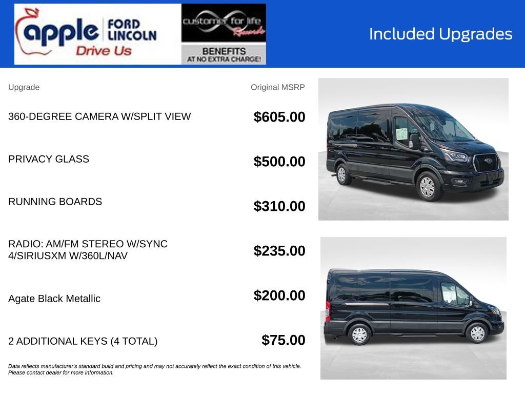 Certified 2023 Ford Transit 350 XLT RWD image 4