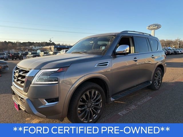 Used 2021 Nissan Armada Platinum w/ Captain's Chairs Package image 7