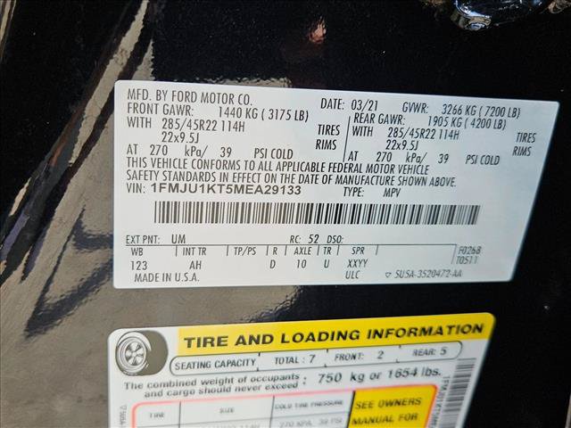 Certified 2021 Ford Expedition Limited RWD image 26