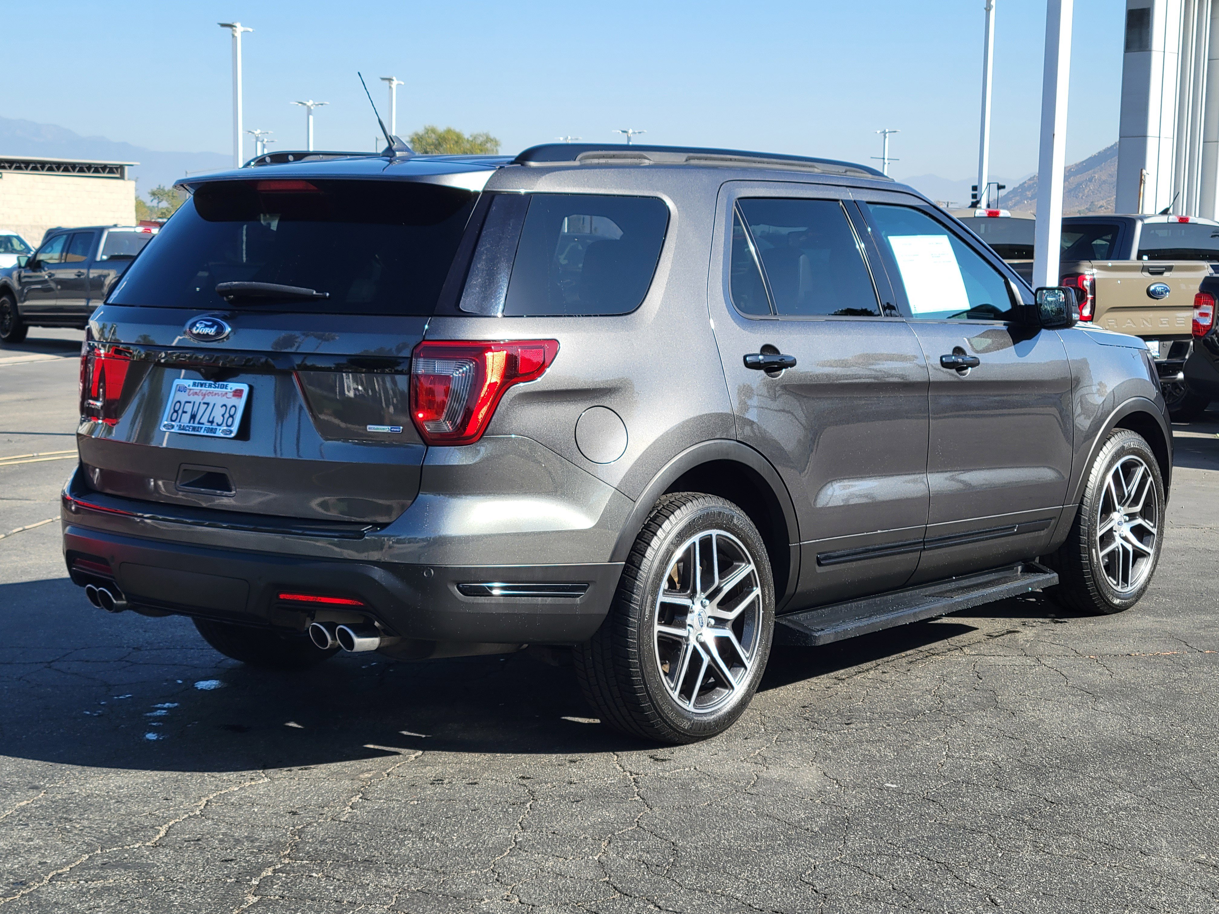 Certified 2018 Ford Explorer Sport w/ Equipment Group 401A AWD/4WD image 2