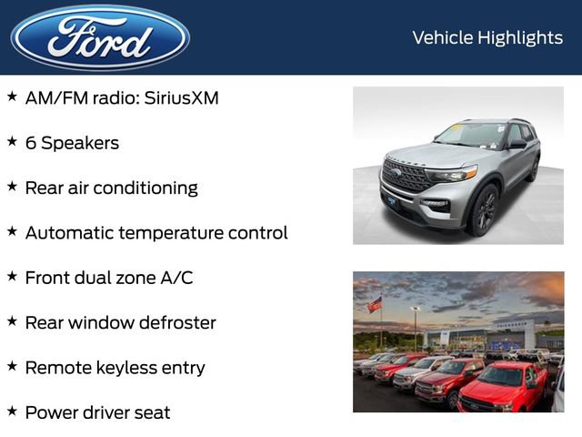 Certified 2024 Ford Explorer XLT w/ Equipment Group 202A image 13