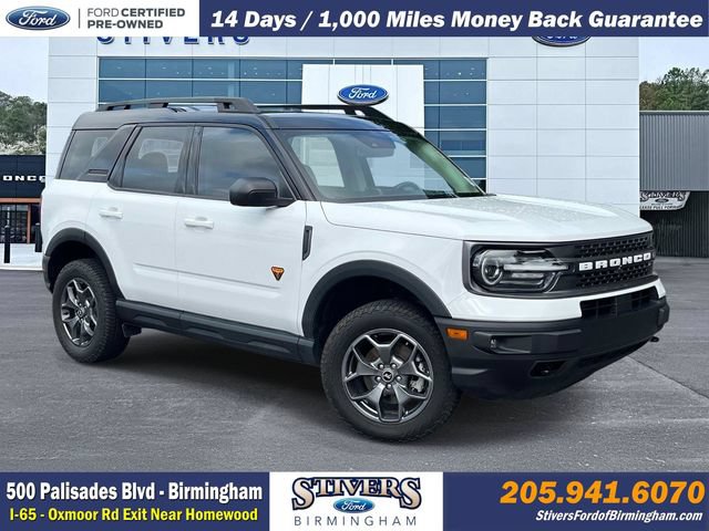 Certified 2022 Ford Bronco Sport Badlands w/ Premium Package AWD/4WD image 1