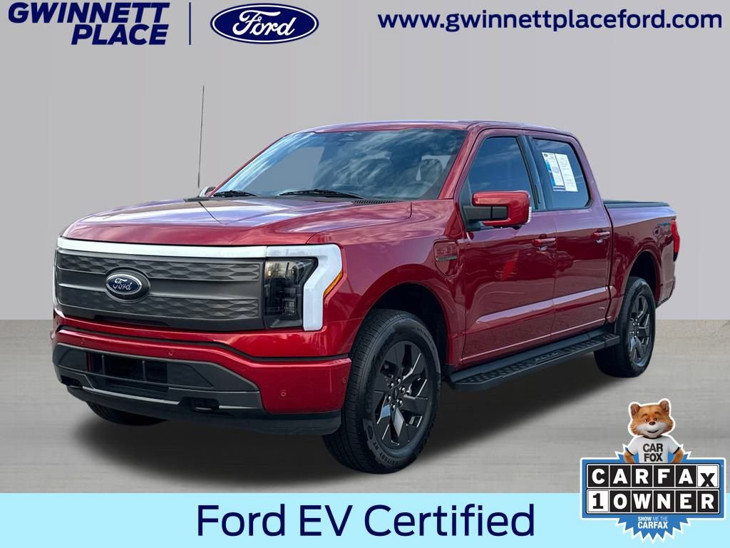 Certified 2023 Ford F150 Lightning Lariat w/ Equipment Group 511A High
