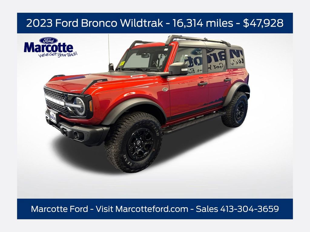 Certified 2023 Ford Bronco Wildtrak AWD/4WD image 1
