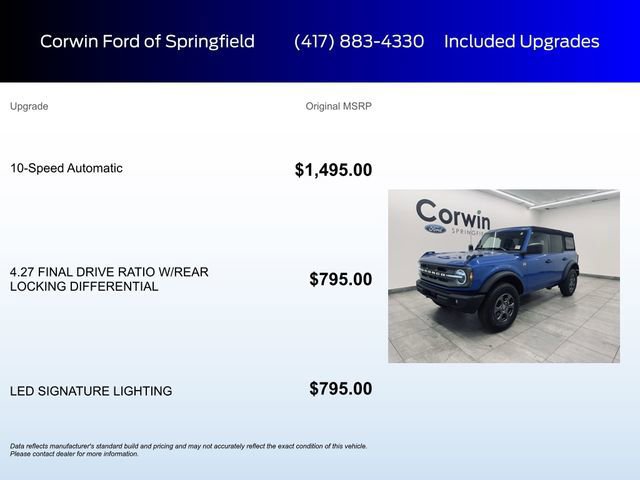 Certified 2024 Ford Bronco Big Bend image 8