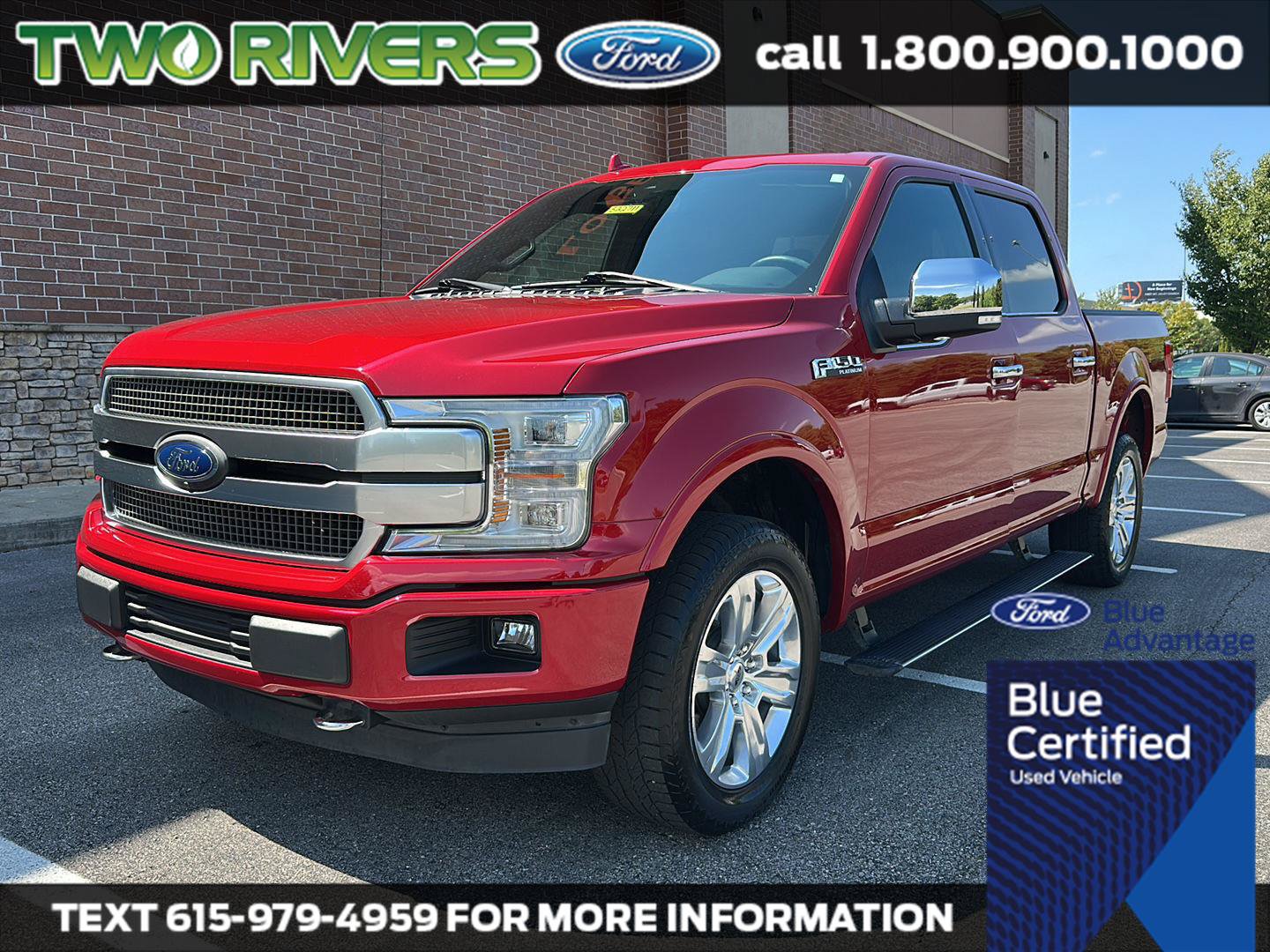 Certified 2020 Ford F150 Platinum w/ Equipment Group 701A Luxury AWD/4WD image 1