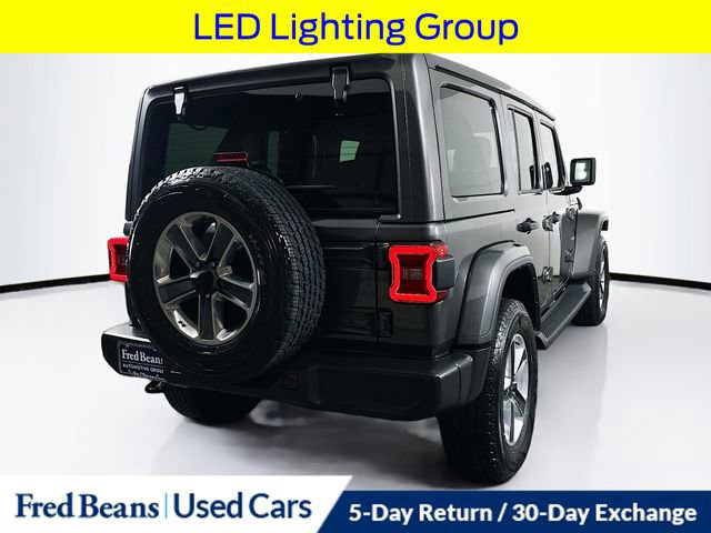 Used 2022 Jeep Wrangler Unlimited Sahara w/ LED Lighting Group image 5